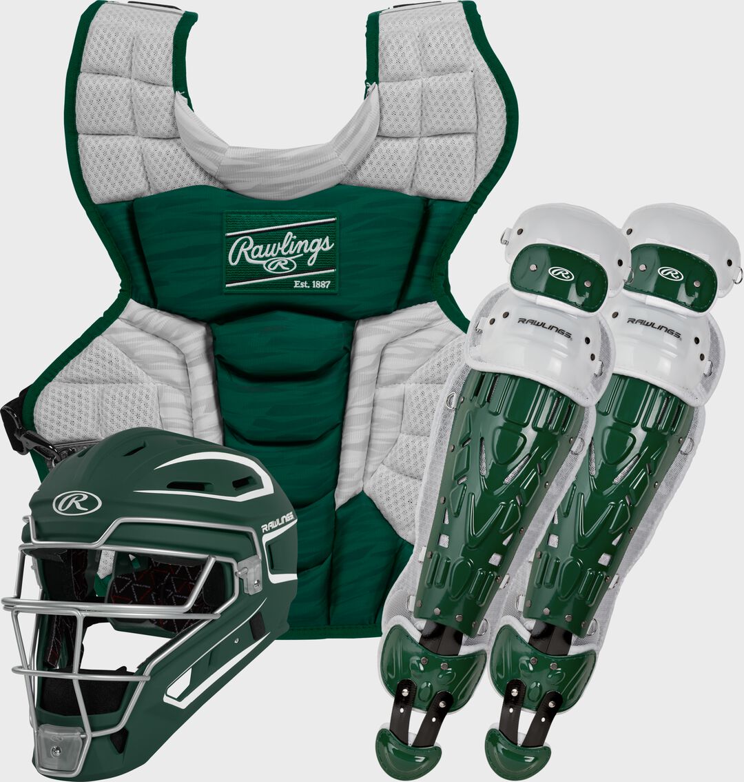 Rawlings Velo 2.0 Catcher's Gear Set, Adult, Intermediate, Youth