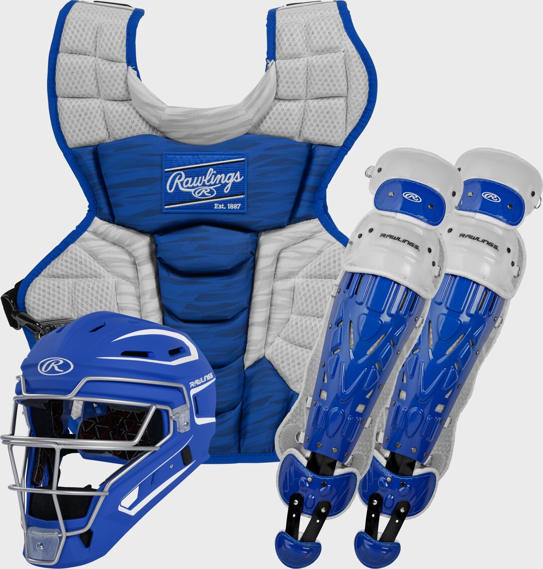 Rawlings Velo 2.0 Catcher's Gear Set, Adult, Intermediate, Youth