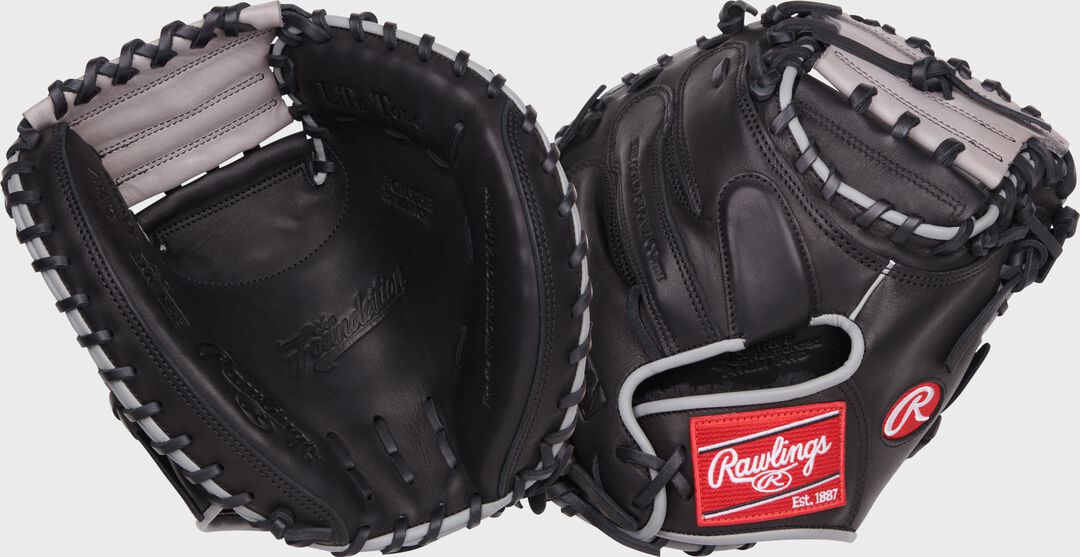 Foundation Series Aaron Judge Youth Catcher’s Mitt, Right Hand Throw, RSGRFCM325B
