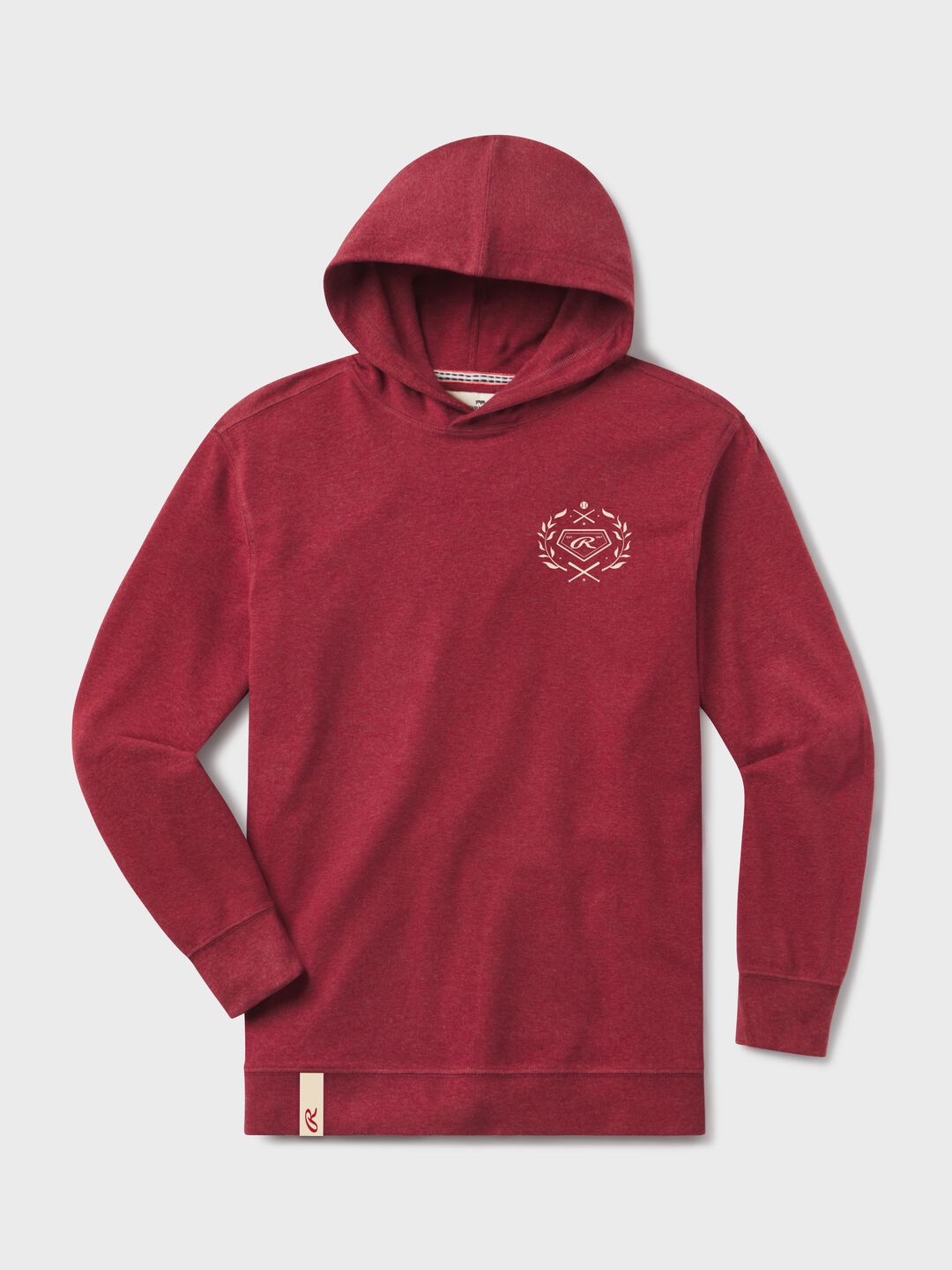 Rawlings x The Normal Brand Puremeso Fleece Hoodie, Maroon