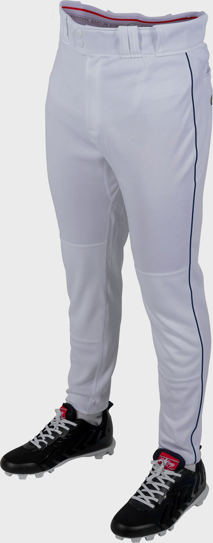Rawlings 150 Jogger Fit Piped Baseball Pants, Adult & Youth