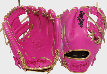 Exclusive 11.5-Inch R2G Heart of the Hide Berry Infield Glove, Right Hand Throw