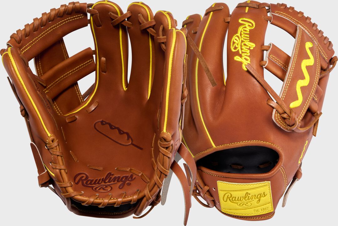 Rawlings Corn Dog Heart of the Hide 11.75 in Infield Glove, Right Hand Throw