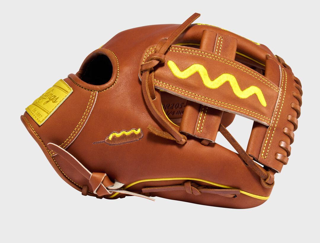 Rawlings Corn Dog Heart of the Hide 11.75 in Infield Glove, Right Hand Throw