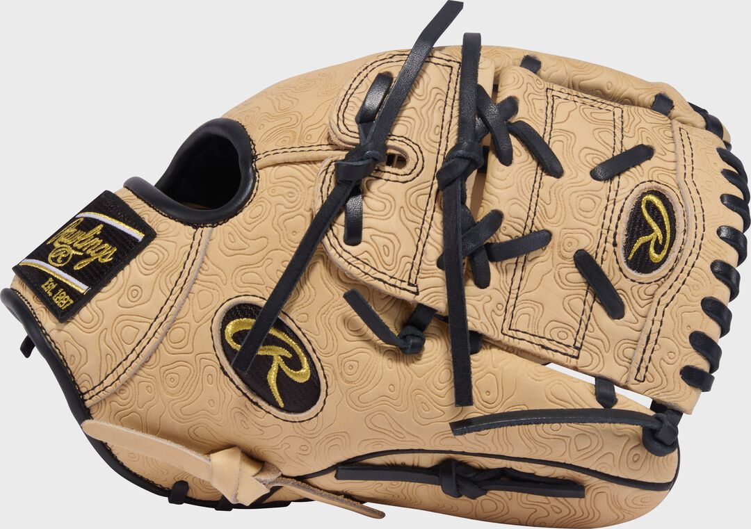 Heart of the Hide 11.75-inch Topo Print Wing Tip Glove