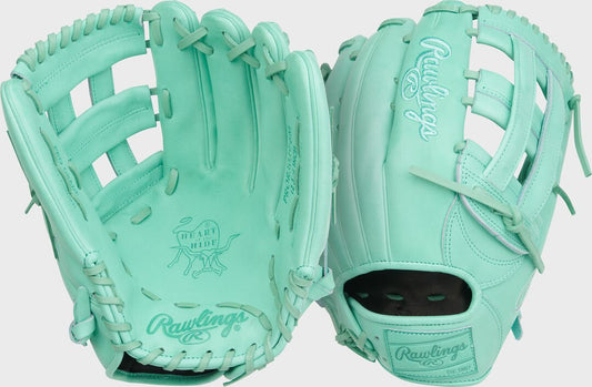 Heart of the Hide 12.75-Inch Mint Outfield Glove