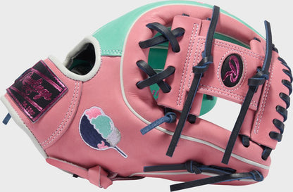 Rawlings Ice Cream Bowl Heart of the Hide 11.5 in Infield Glove, Right Hand Throw