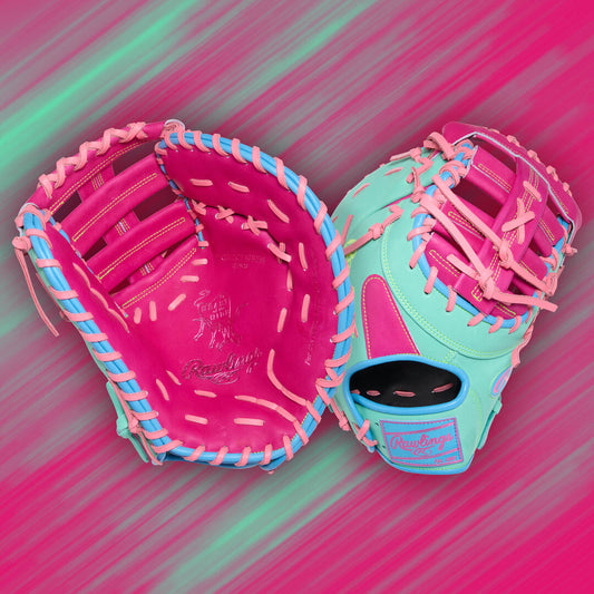 Rawlings HOH ColorSync 10 Berry Mint 13-Inch First Base Mitt
