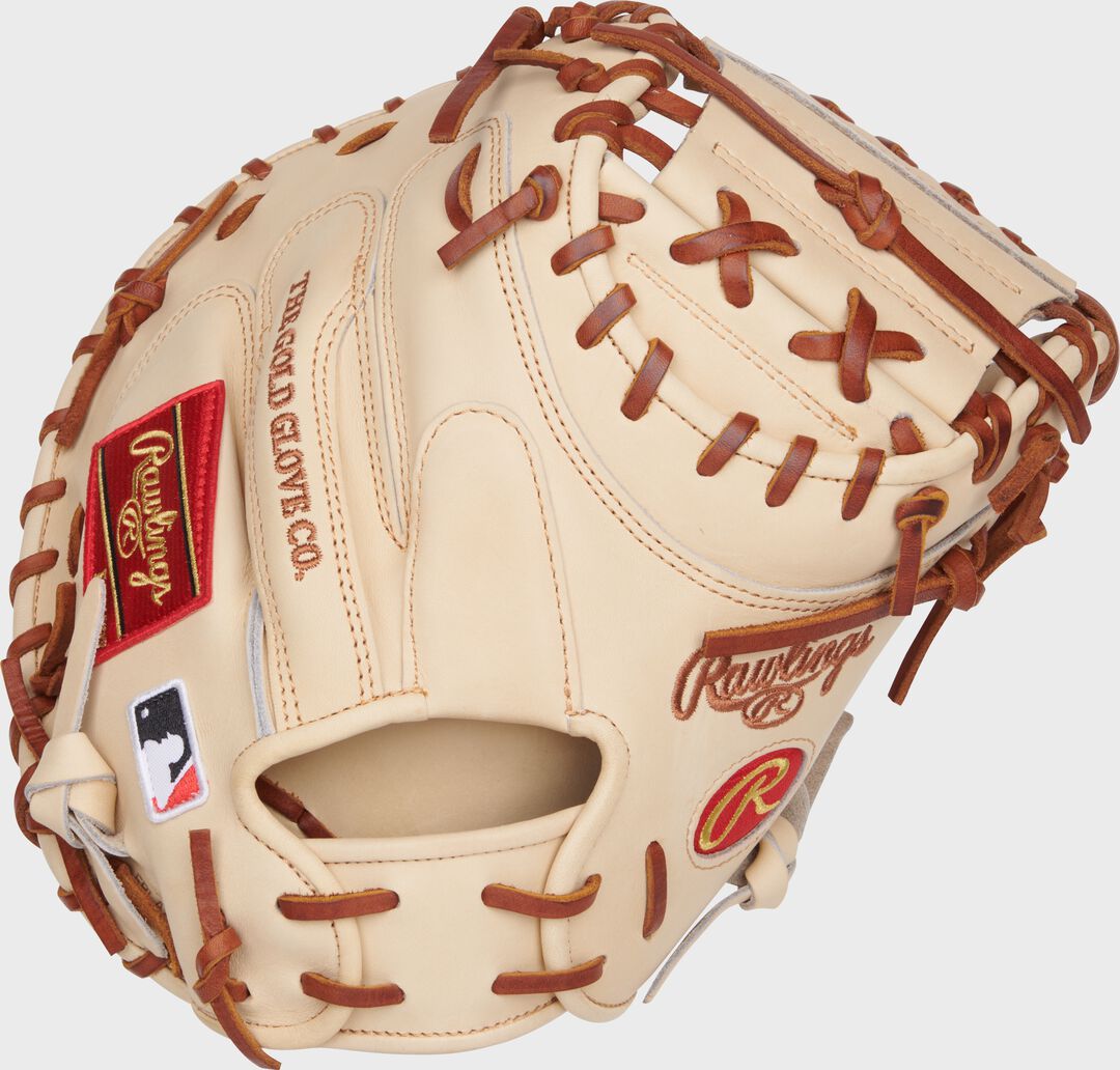 Heart of the Hide 34" Camel Catcher's Mitt, Right Hand Throw