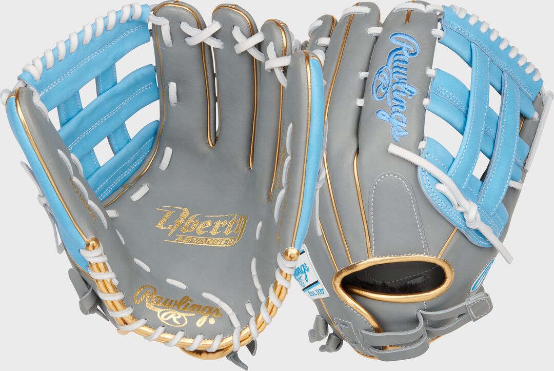 Liberty Advanced Color Series 12.75 in Outfield Glove, White/Navy