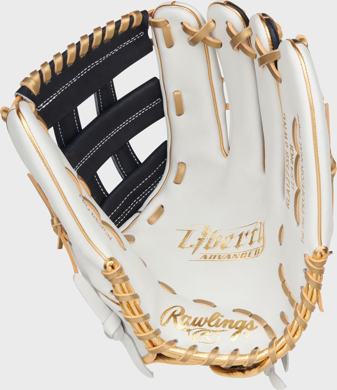 Liberty Advanced Color Series 12.75 in Outfield Glove, White/Navy