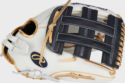 Liberty Advanced Color Series 12.75 in Outfield Glove, White/Navy