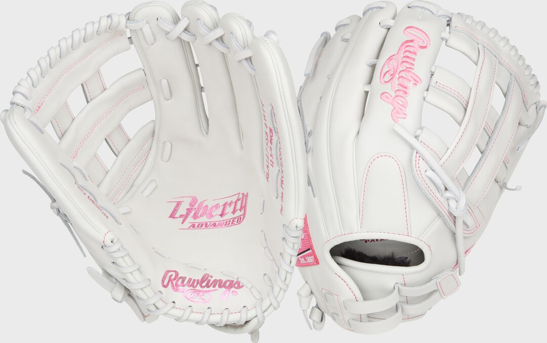 Liberty Advanced Color Series 12.75 in Outfield Glove, White/Royal