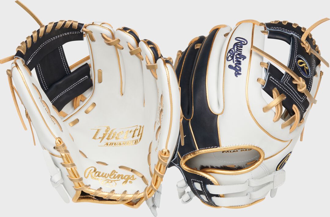Liberty Advanced Color Series 11.75 in Infield Glove, Gray/Columbia Blue