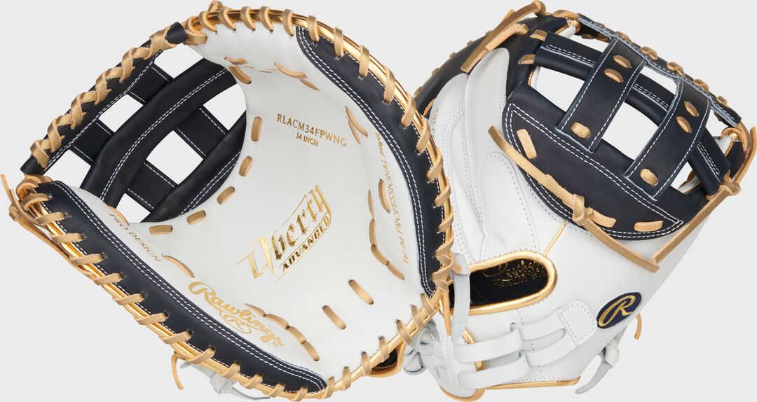 Liberty Advanced Color Series 34 in Catcher's Mitt, White/Purple