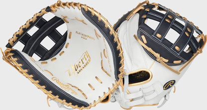 Liberty Advanced Color Series 34 in Catcher's Mitt, White/Purple