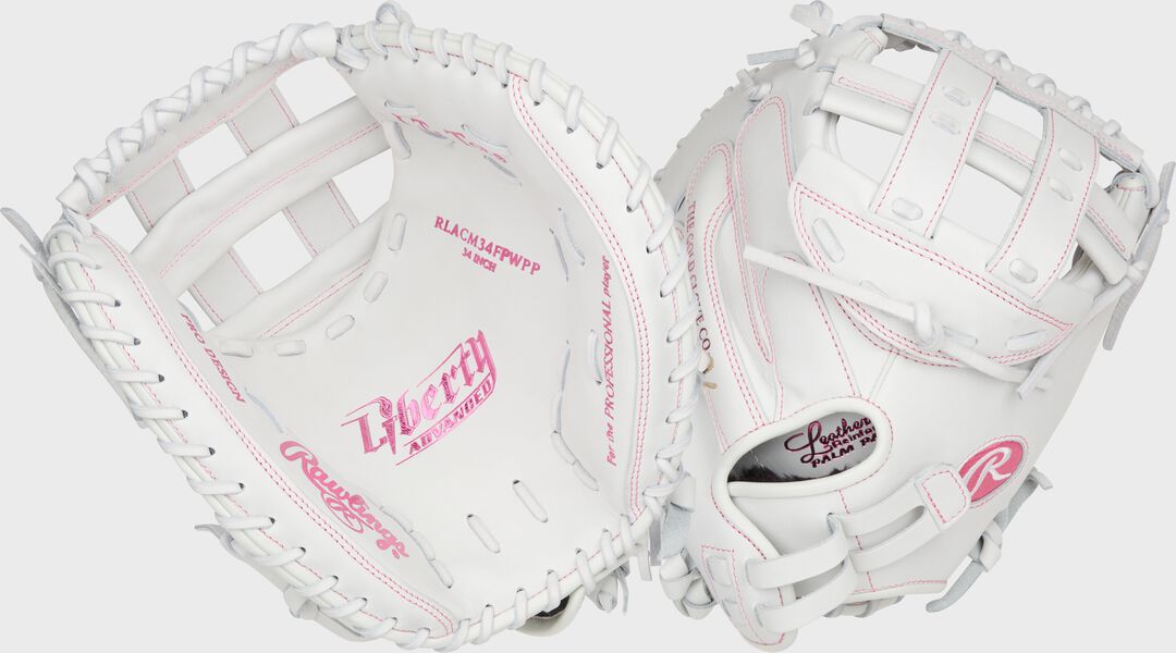 Liberty Advanced Color Series 34 in Catcher's Mitt, White/Purple