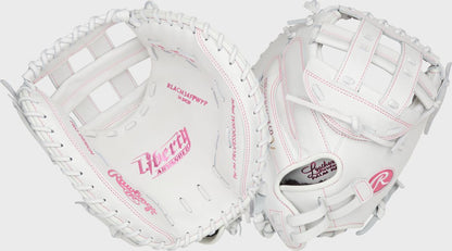 Liberty Advanced Color Series 34 in Catcher's Mitt, White/Pink