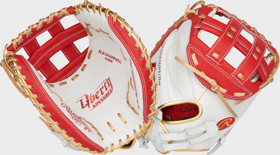 Liberty Advanced Color Series 34 in Catcher's Mitt, White/Pink