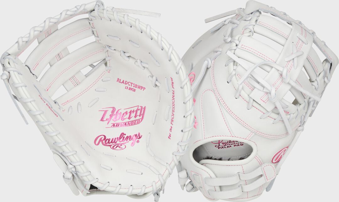 Liberty Advanced Color Series 13 in 1st Base Mitt, White/Royal