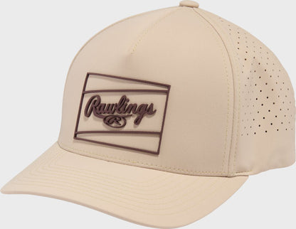 Rawlings Light Blue Laser Performance Patch Snapback Hat