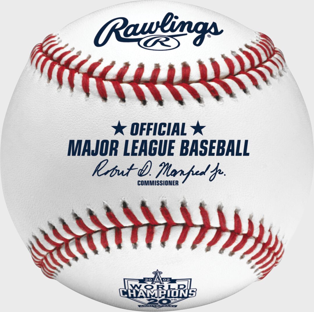 MLB Los Angeles Angels World Series Champions 20th Anniversary Baseball