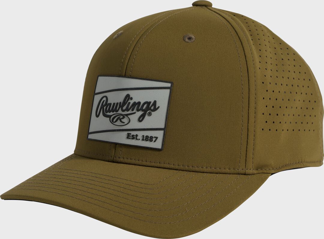 Rawlings Performance Snapback Hat, White