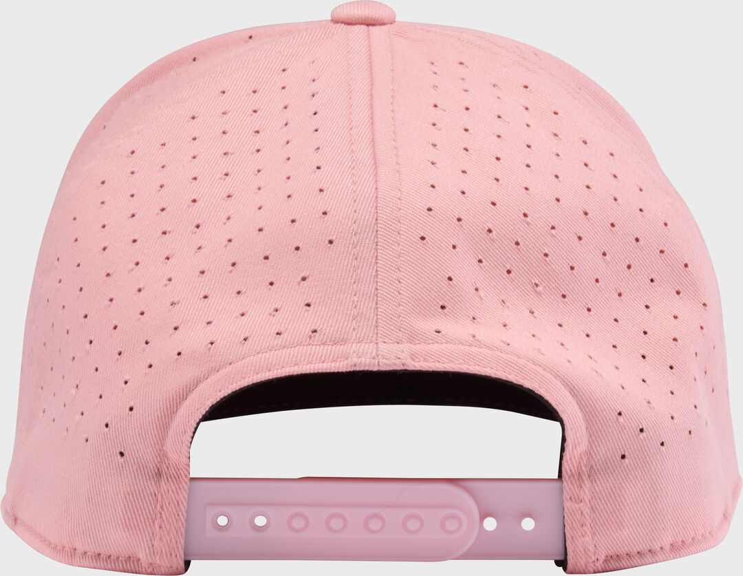 Rawlings Peach Performance Flat Bill Snapback Hat