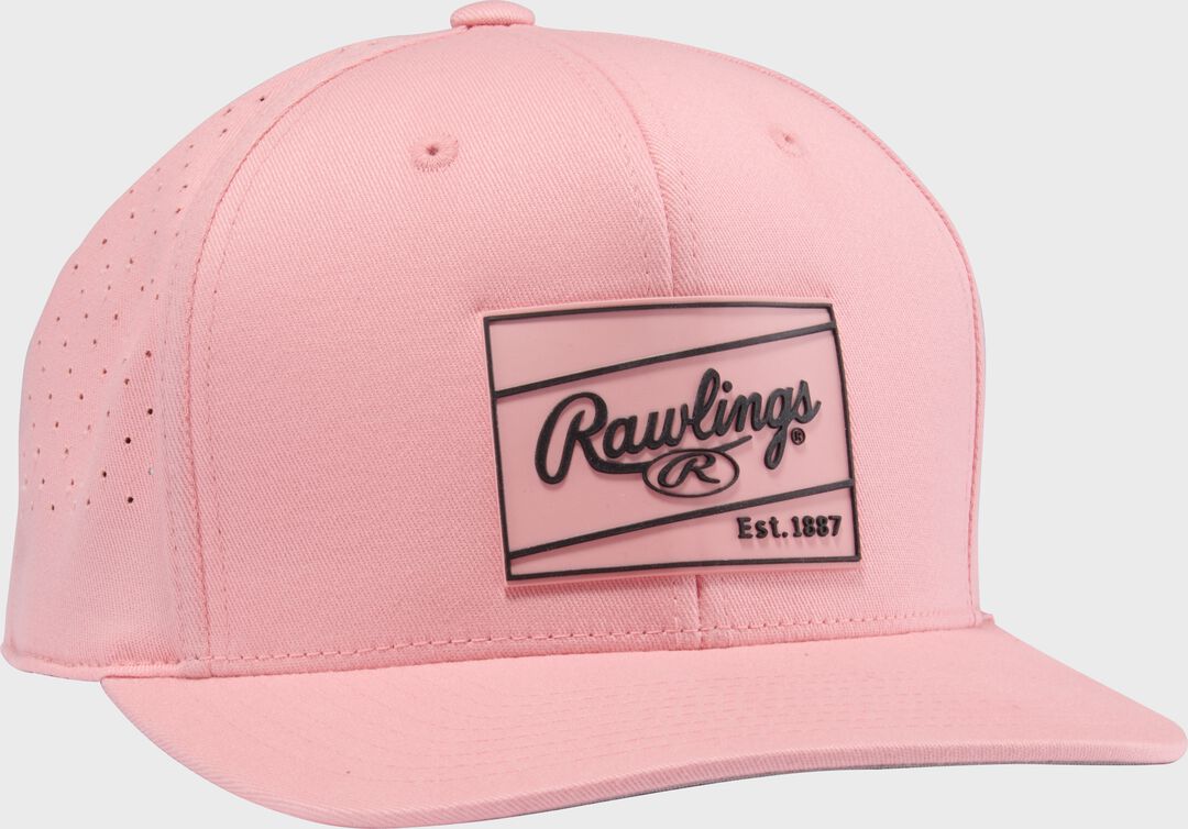 Rawlings Mint Performance Curved Bill Snapback Hat