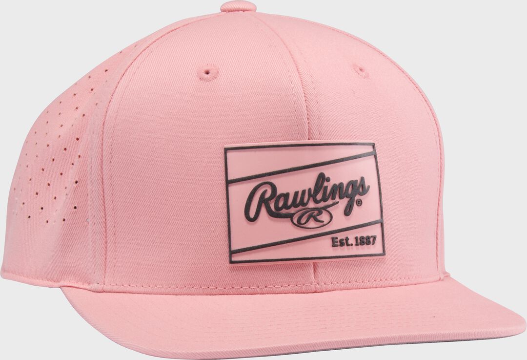 Rawlings Mint Performance Flat Bill Snapback Hat