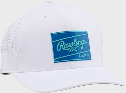 Rawlings Black Performance Curved Bill Snapback Hat