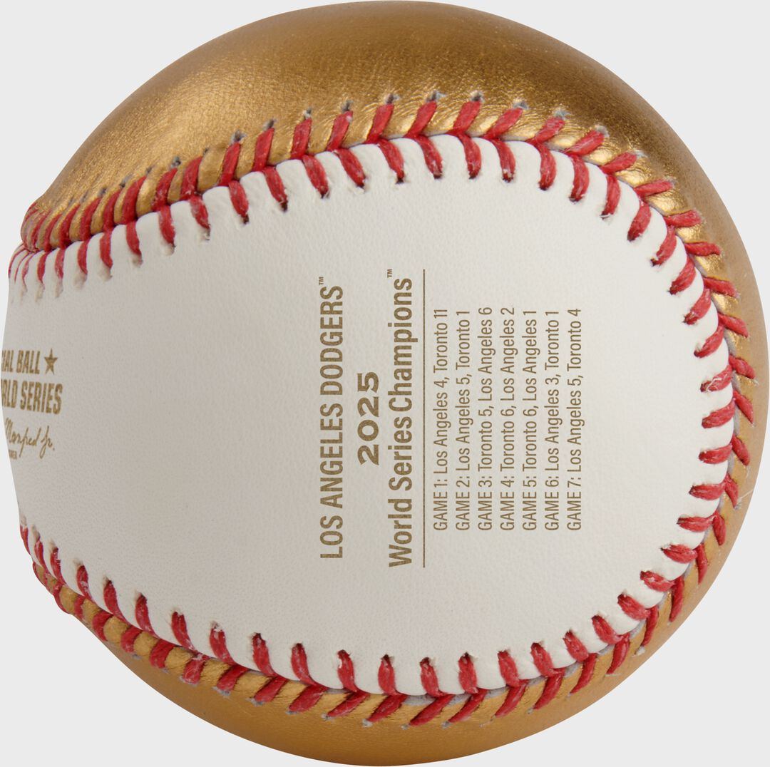 MLB 2025 World Series Champions Baseball, Los Angeles Dodgers, 1 Ball