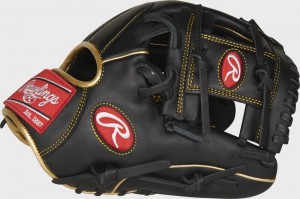 Rawlings 2021 R9 Series 11.5-Inch 200-Pattern Infield Black | DRacqow5