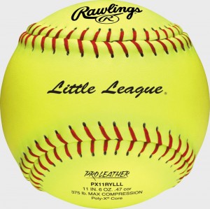 Rawlings Little League Official 11"S Softball Yellow | HUyhUkUJ