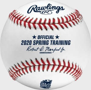 Rawlings Mlb 2020 Arizona Spring Trainings Baseball White | RJpeWrum