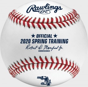 Rawlings Mlb 2020 Florida Spring Trainings Baseball White | ktF4aD2W