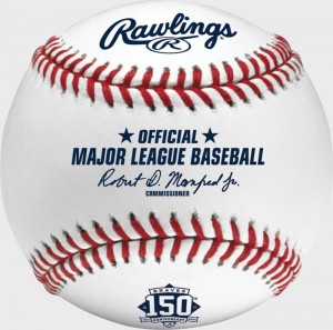 Rawlings Mlb 2021 Atlanta Braves 150th Anniversary Baseball White | 320QyDU5