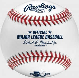 Rawlings Mlb 2022 Texas Rangers 50th Anniversary Baseball White | UN97rwhD