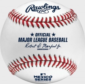 Rawlings Mlb World Tour Mexico Series Baseball White | 7B7K9HfY