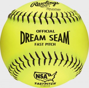 Rawlings Nsa Official 12"S, 3 Pack Or Dozen Softball Yellow | cNmY4mC6