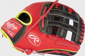 Rawlings Oneil Cruz Heart Of The Hide Infield Deep Red / Black | NCgKsRUX