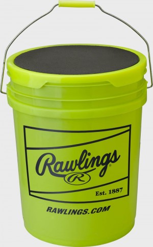 Rawlings Rawlings 6-Gallon Bucket (Bucket Only) Baseball Green | RATR5Ubs