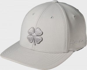 Rawlings Rawlings Clover Platinum Fitted Hat Grey | 6ujaF67t