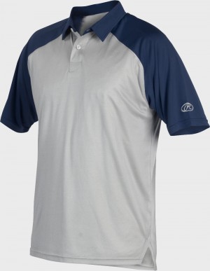 Rawlings Rawlings Colorsync Polo Shirt Navy / White | H7Dcojwa