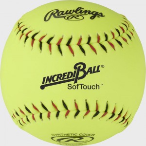 Rawlings Rawlings Incredi-Ball Softouch Trainings Softball Green | 6ca98bhs