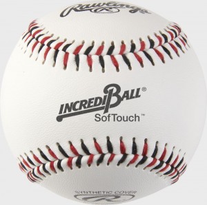 Rawlings Rawlings Incredi-Ball Softouch Trainings Baseball White | 9HDTWNTG