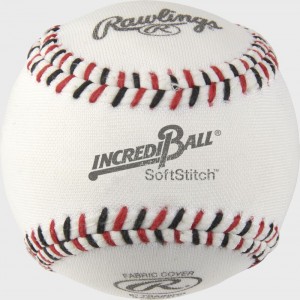 Rawlings Rawlings Incredi-Ball Softstitch Trainings Baseball White | lDUbzrzS