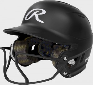 Rawlings Rawlings Mach Hi-Viz Batting Helmet Black | UZzU2U4R