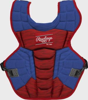 Rawlings Rawlings Velo 2.0 Chest, Meets Nocsae Catcher's Gear Red / Blue | Cgpmyzzn