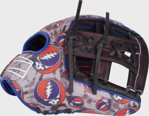 Rawlings Rawlings X Grateful Dead "STEAL Your Face" Rev1x Infield Black | Fg8S97Ha